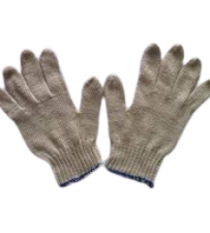 Găng tay sợi len màu kem 60Gr