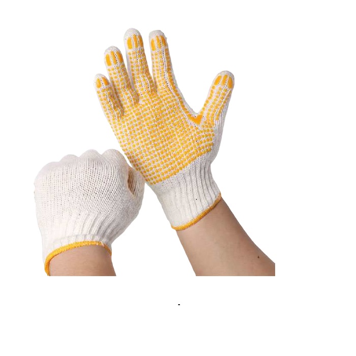 Găng tay len phủ hạt nhựa 70-80G